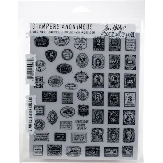 Stampers Anonymous Tim Holtz&reg; Stamp Collector Cling Stamps {1}