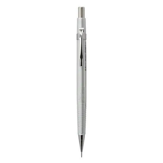Pentel&reg; Sharp Mechanical Pencil, 0.7mm Metallic Silver {4}