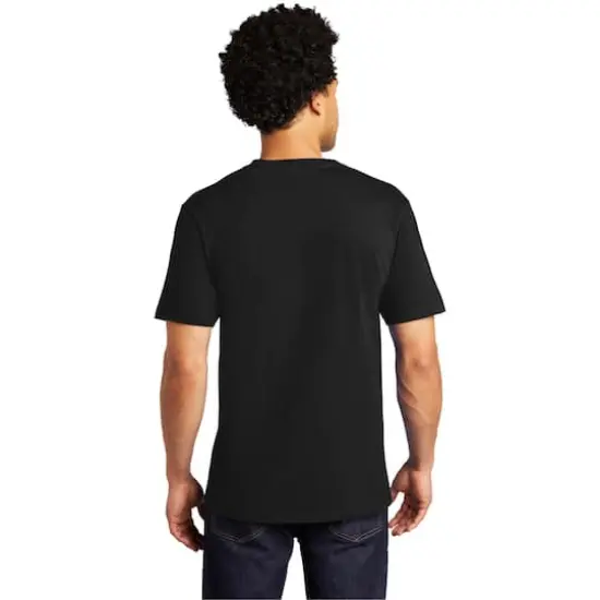 Port & Company&reg; Bouncer Pocket T-Shirt Deep Black {5}