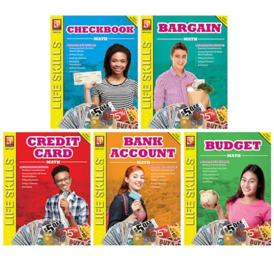 Remedia Publications Life Skills Math Series Set {1}