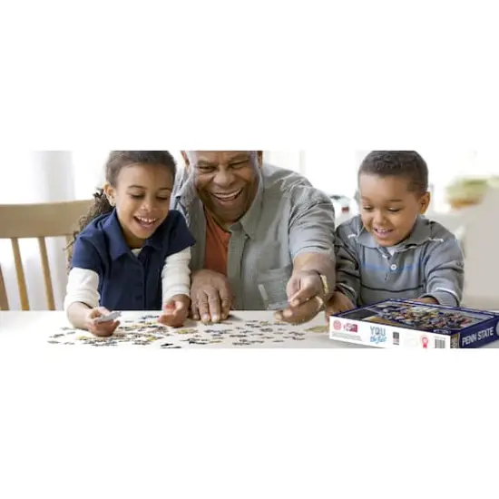 College Football Purebred Fans A Real Nailbiter 500 Piece Puzzle Penn State Nittany Lions {4}