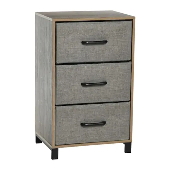 Household Essentials 26" 3-Drawer Dresser Ashwood {1}