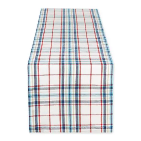 Lighthouse Plaid Table Runner 14" x 72" {1}