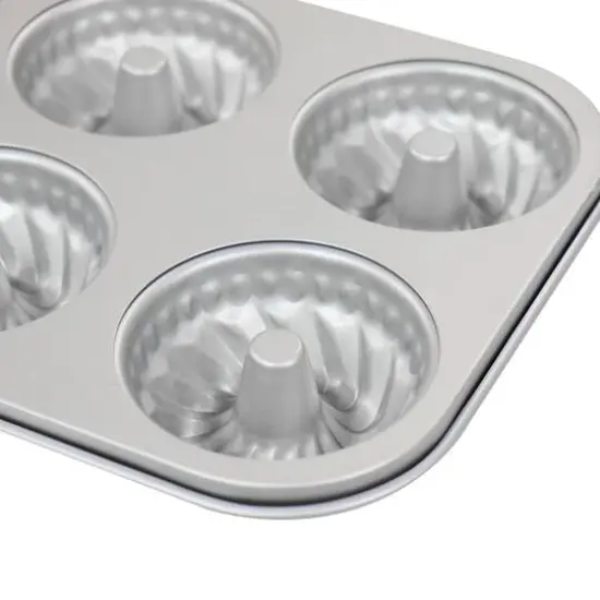 Martha Stewart 6-Cup Carbon Steel Doughnut Pan {4}