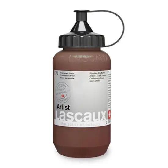 Lascaux Artist Acrylic Paint, 390mL 175 Transoxide Brown {1}