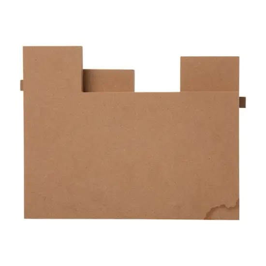 Glitzhome&reg; 12" Wooden Snowman Family Tabletop Accent {7}