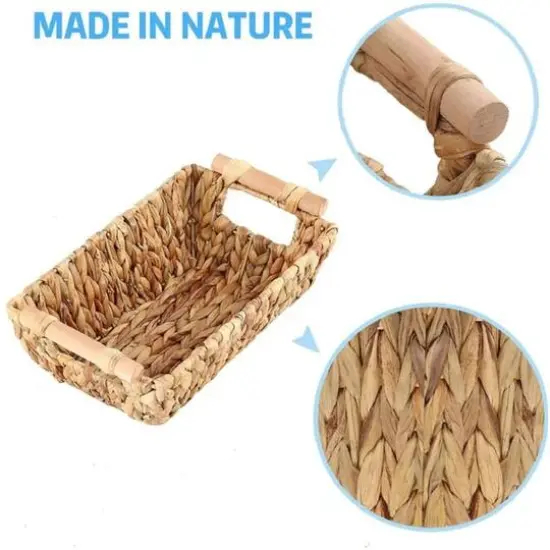 NEX&trade; Decorative Hand Woven Storage Baskets, 2ct. {2}