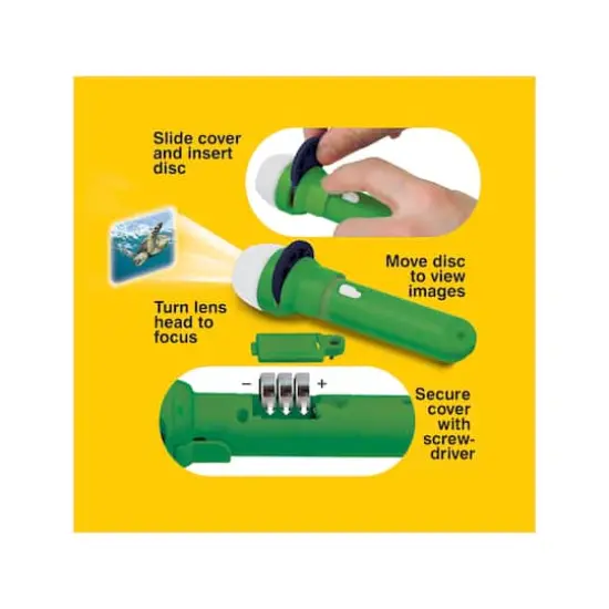 Brainstorm Toys Natural History Museum Sea Creatures Flashlight & Projector {3}