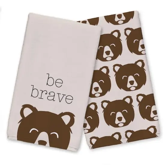 Be Brave 16" x 25" Towel Set {1}