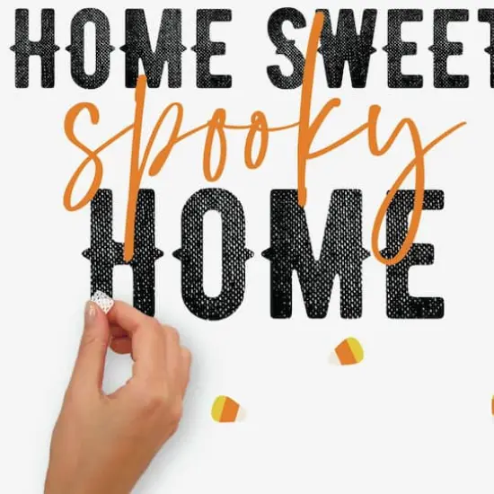 RoomMates Home Sweet Spooky Home Peel & Stick Wall Decals {5}
