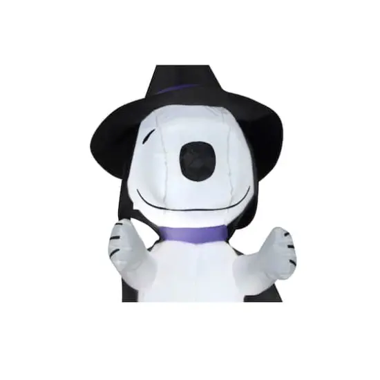 6ft. Airblown&reg; Inflatable Halloween LED Snoopy House {4}