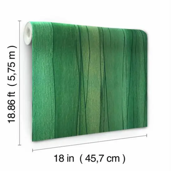RoomMates Making Waves Peel & Stick Wallpaper Green {9}