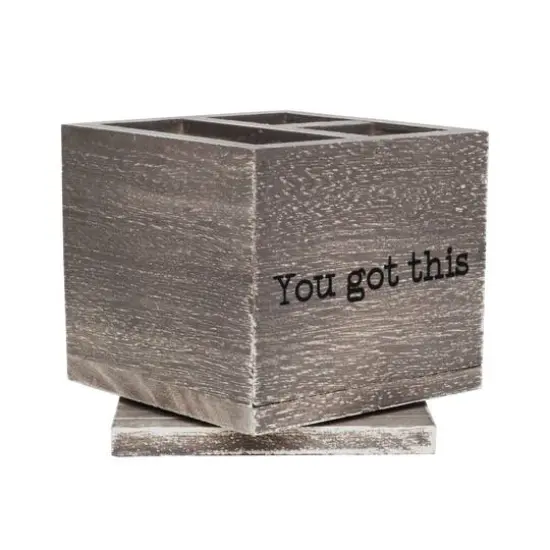 You Got This Rotating Desk Organizer {1}