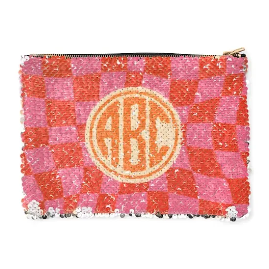 9" x 6" Flip Sequin Sublimation Zipper Pouch by Make Market&reg; {3}