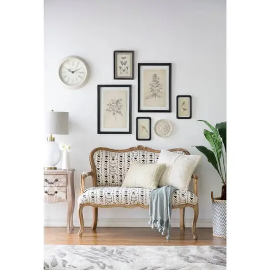 Hello Honey&reg; Blue Cotton Throw with Pom Poms {5}