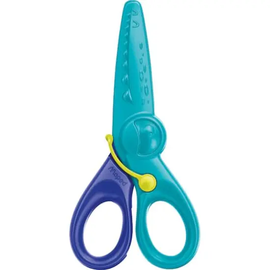 Maped&reg; KidiCut 4.75" Spring-Assisted Plastic Safety Scissors, 20ct. {4}