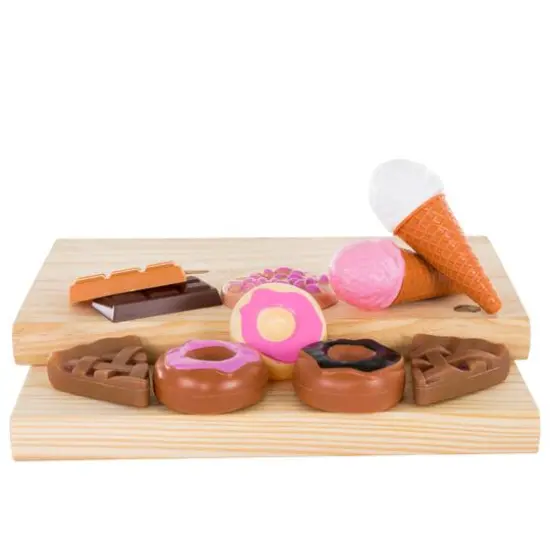 Toy Time Assorted Food Playset {8}