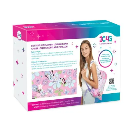 Make It Real 3C4G&reg; Butterfly Inflatable Lounge Chair {4}