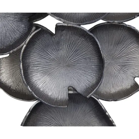 CosmoLiving by Cosmopolitan 31.5" Aluminum Glam Sculpture Gray {5}