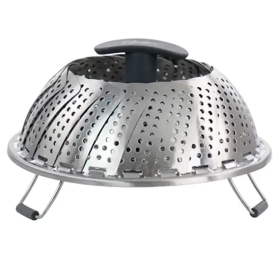 Oster Bluemarine Expandable Stainless Steel Steamer Basket {1}