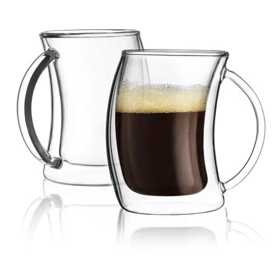 JoyJolt&reg; Caleo Double Wall Espresso Glasses, 4ct. {4}