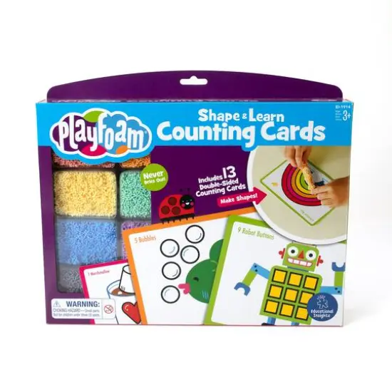 Educational Insights Playfoam Shape 'n Learn Counting Set {7}