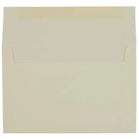 JAM Paper A8 Strathmore Invitation Envelopes, 50ct. Ivory Laid {4}