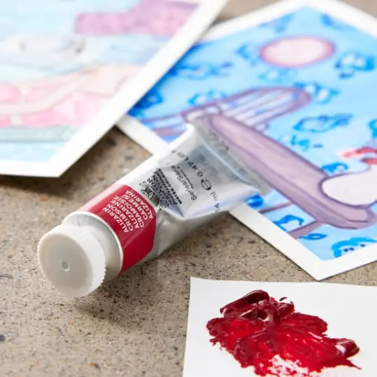 Winsor & Newton&reg; Professional Water Colour&trade; Paint Tube, 14mL Alizarin Crimson {3}