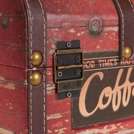 Household Essentials Coffee Shop Decorative Trunk {8}