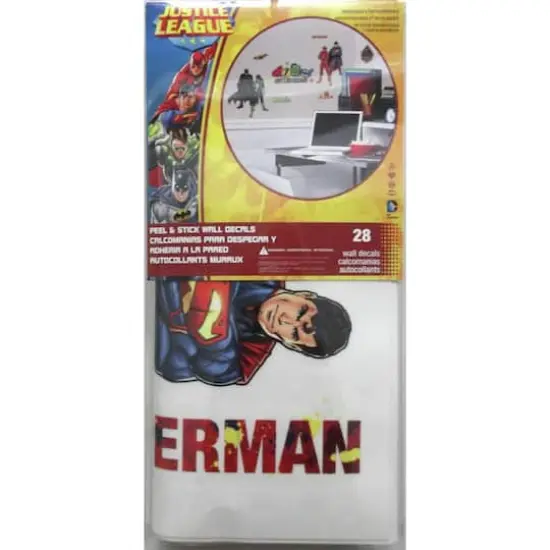 RoomMates Justice League Peel & Stick Wall Decals {6}