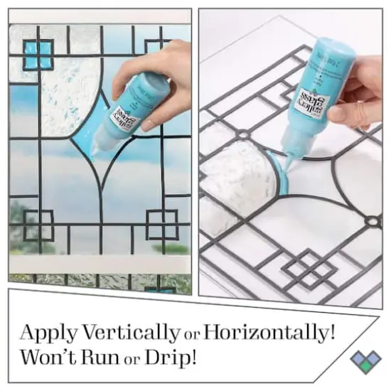 Plaid® Gallery Glass® Pastels Stained Glass Painting Kit {5}