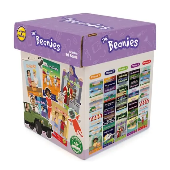 Junior Learning The Beanies Letters & Sounds Boxed Set {3}