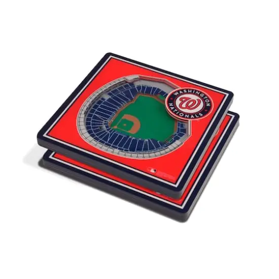 MLB 3D StadiumView Coasters Washington Nationals {1}