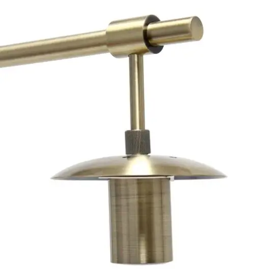 Lalia Home Studio Loft 21" White Globe Shade Table Lamp {6}