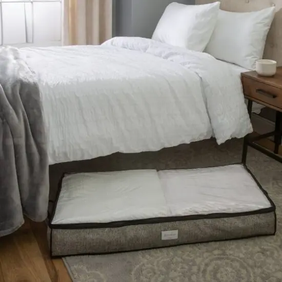 Simplify Black Under the Bed Storage Bag, 2ct. {3}