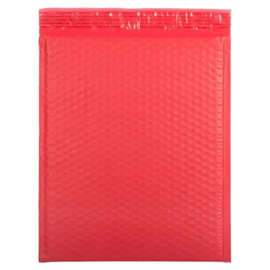 JAM Paper 12" x 15.5" Bubble Padded Mailers with Self Adhesive Closure, 12ct. Black Matte {2}