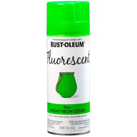 Rust-Oleum&reg; Fluorescent Spray Paint Green {6}