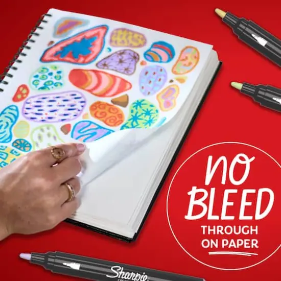 Sharpie&reg; Creative Markers Bullet Tip Earth Tones Acrylic Marker Set {5}