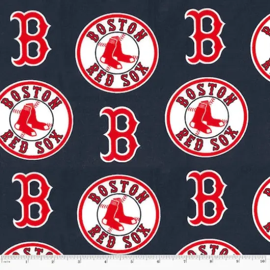 MLB Boston Red Sox Cotton Fabric {3}