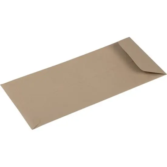 JAM Paper 4.75" x 11" Simpson Kraft Policy Envelopes {3}