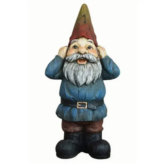 Santa's Workshop 18.5'' Hear No Evil Gnome Accent {1}