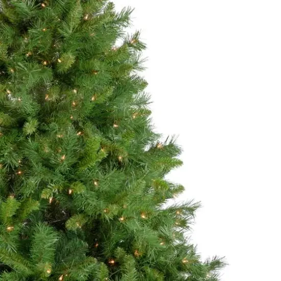 7.5ft. Pre-Lit Chatham Pine Artificial Christmas Tree, Clear Lights {4}