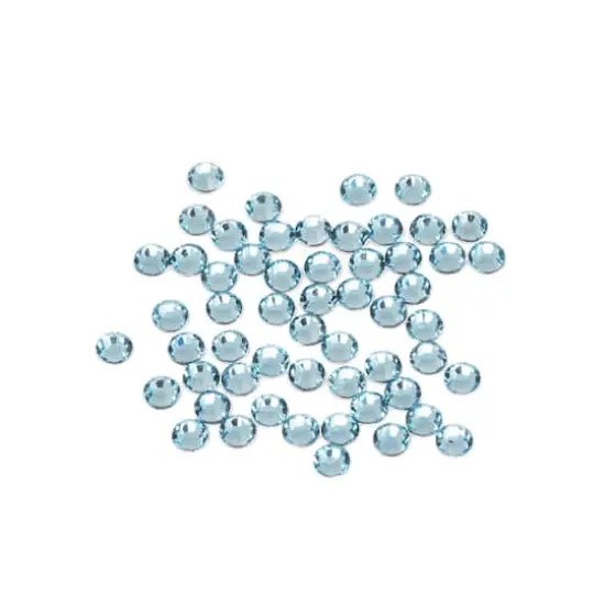 SS12 Hotfix Austrian Crystals by Bead Landing&trade;, 60ct. Aquamarine {1}