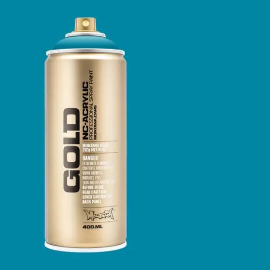 Montana&trade; Gold Acrylic Professional Spray Paint G6260 Aqua {6}