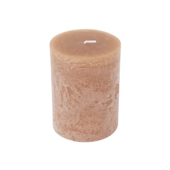 3" x 4" Scented Rustic Pillar Candle by Ashland&reg; Sandalwood and Suede {3}
