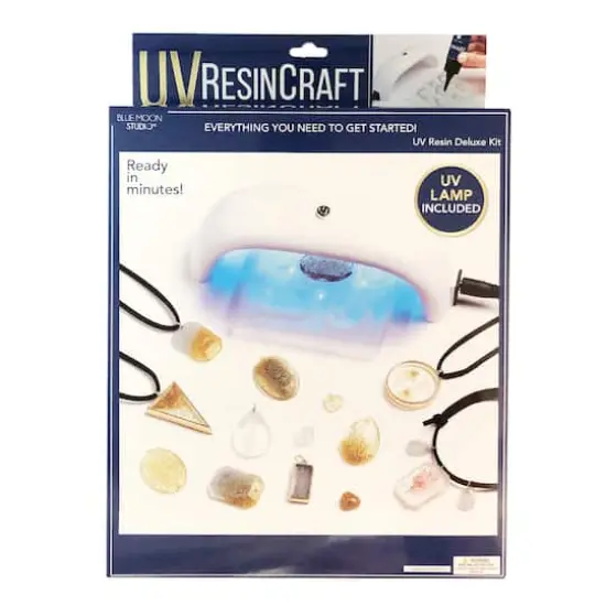 Blue Moon Studio&trade; UV Resin Craft Deluxe Starter Kit {1}