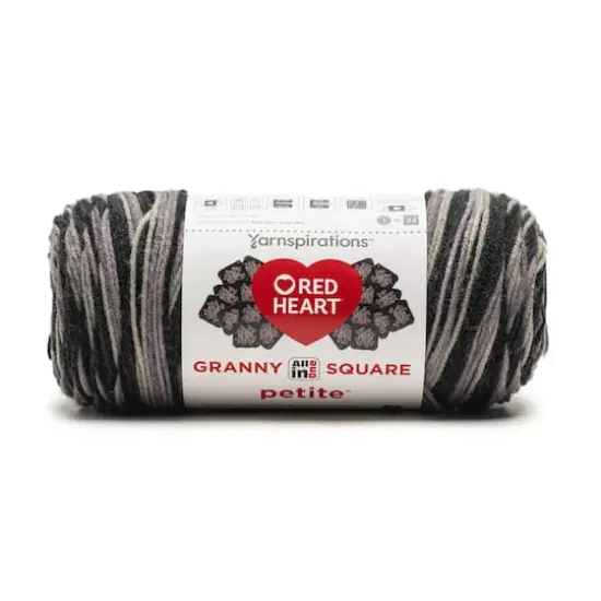 Red Heart&reg; All in One&trade; Granny Square Petit&trade; Yarn Darkside {1}