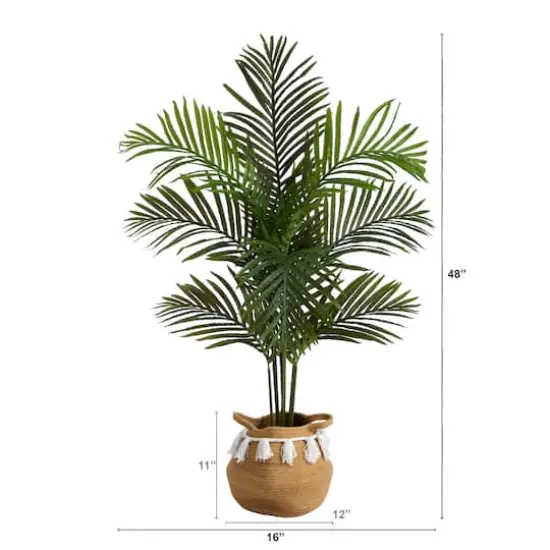 4ft. Artificial Paradise Palm Tree with Basket {4}