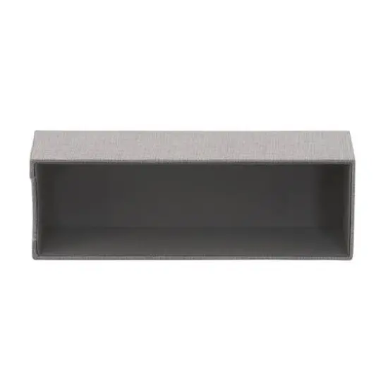 Household Essentials 12" Narrow Accessory Organizer Tray Gray {13}