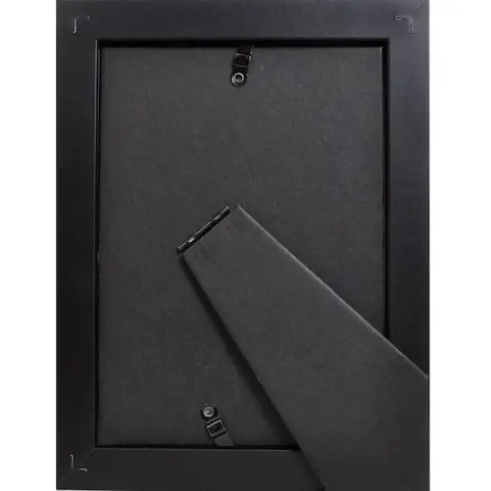 Simply Essentials&trade; Black Flat Frame with Mat by Studio D&eacute;cor&reg; {4}